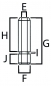 Preview: Satz Einlass- & Auslassventile + Ventilführungen für Holder B 40 B 41 P 60